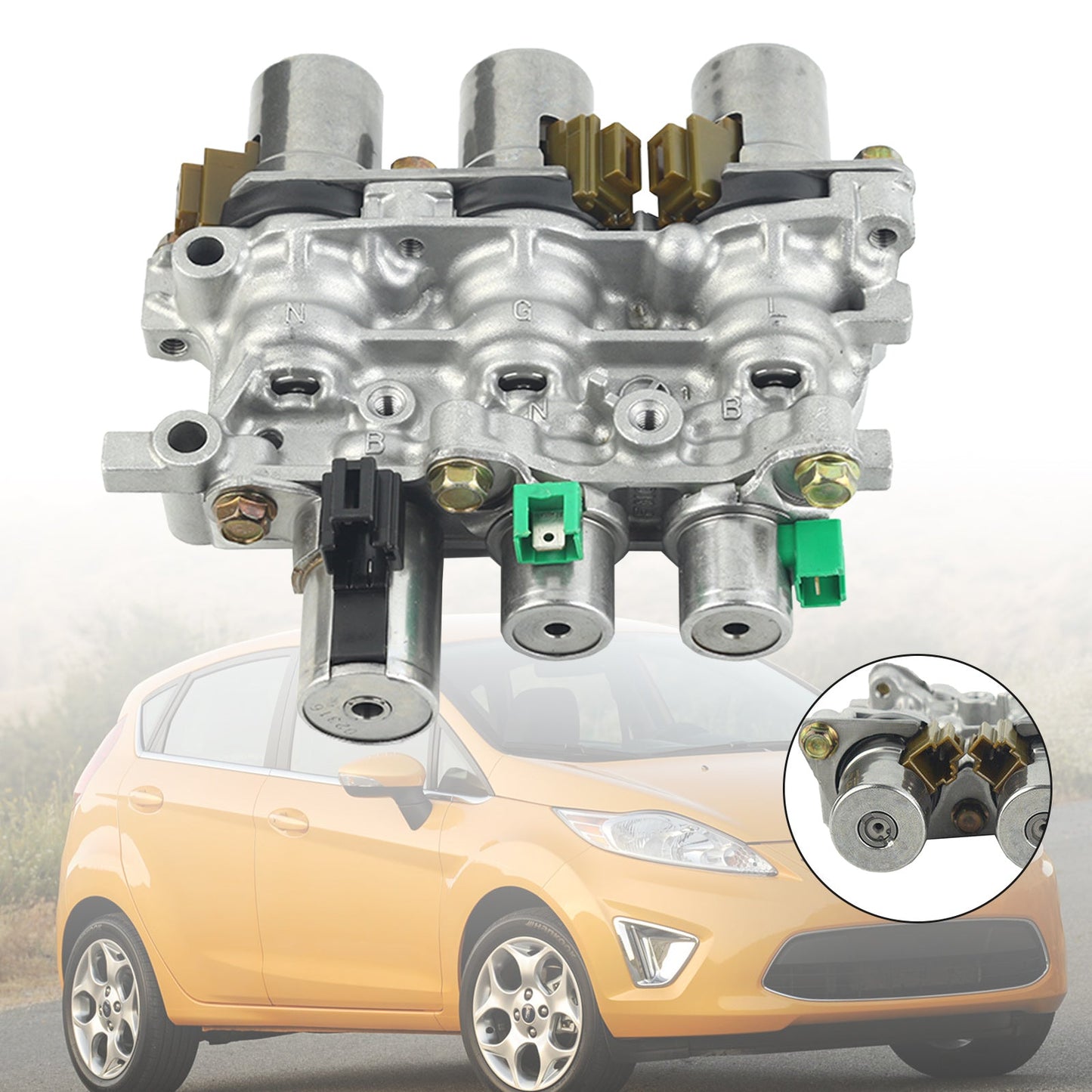 2011-2012 Ford Fiesta Mazda 2 Trasmissione Solenoid Block Pack 4F27-E 48420K-R