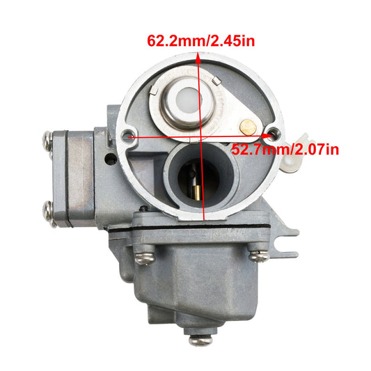 Carburatore motore fuoribordo Carb adatto per Yamaha 2 tempi 4HP 5HP 6E0-14301-05