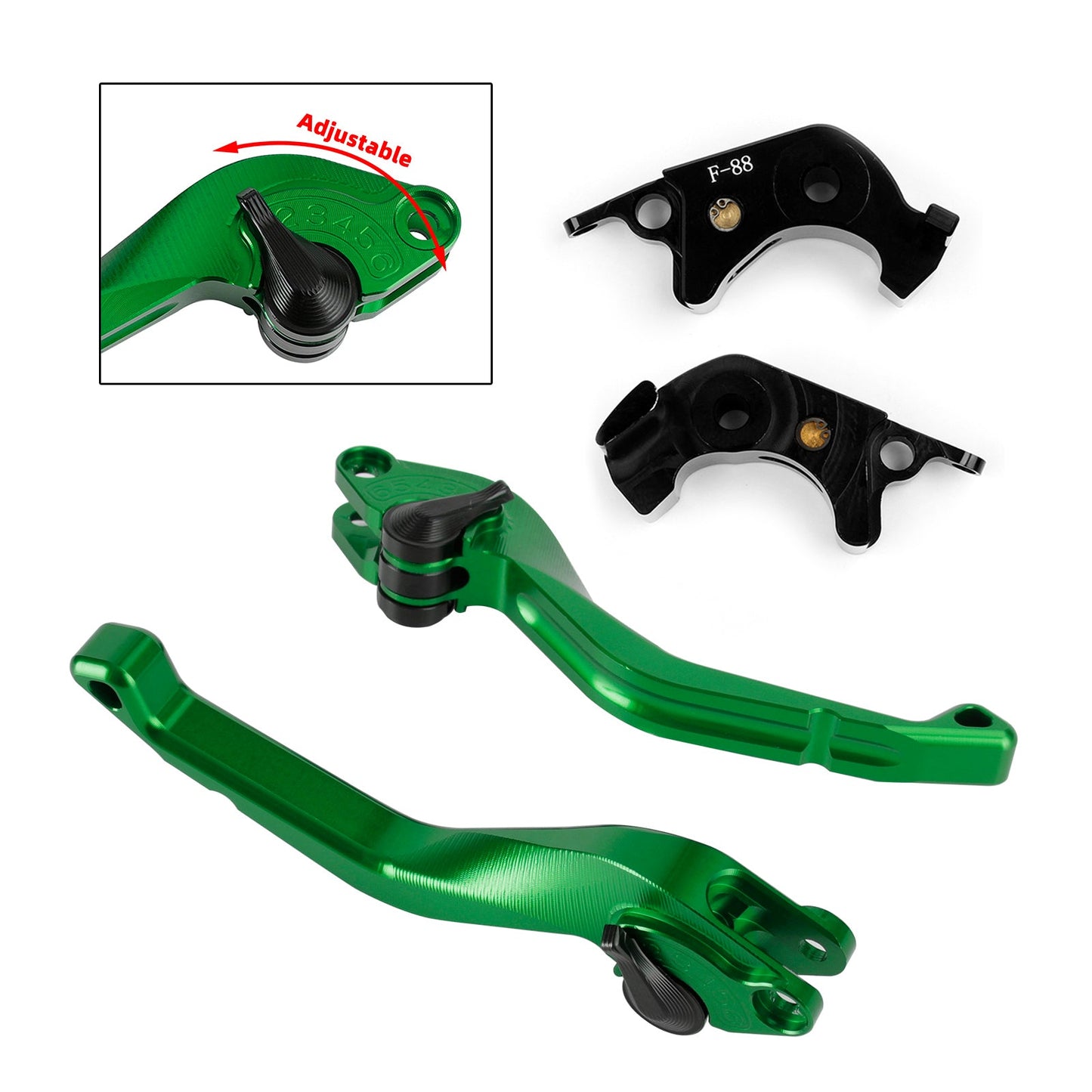 Kawasaki ZX1400 ZX14R ZZR1400 GTR1400 Leva freno frizione corta CNC