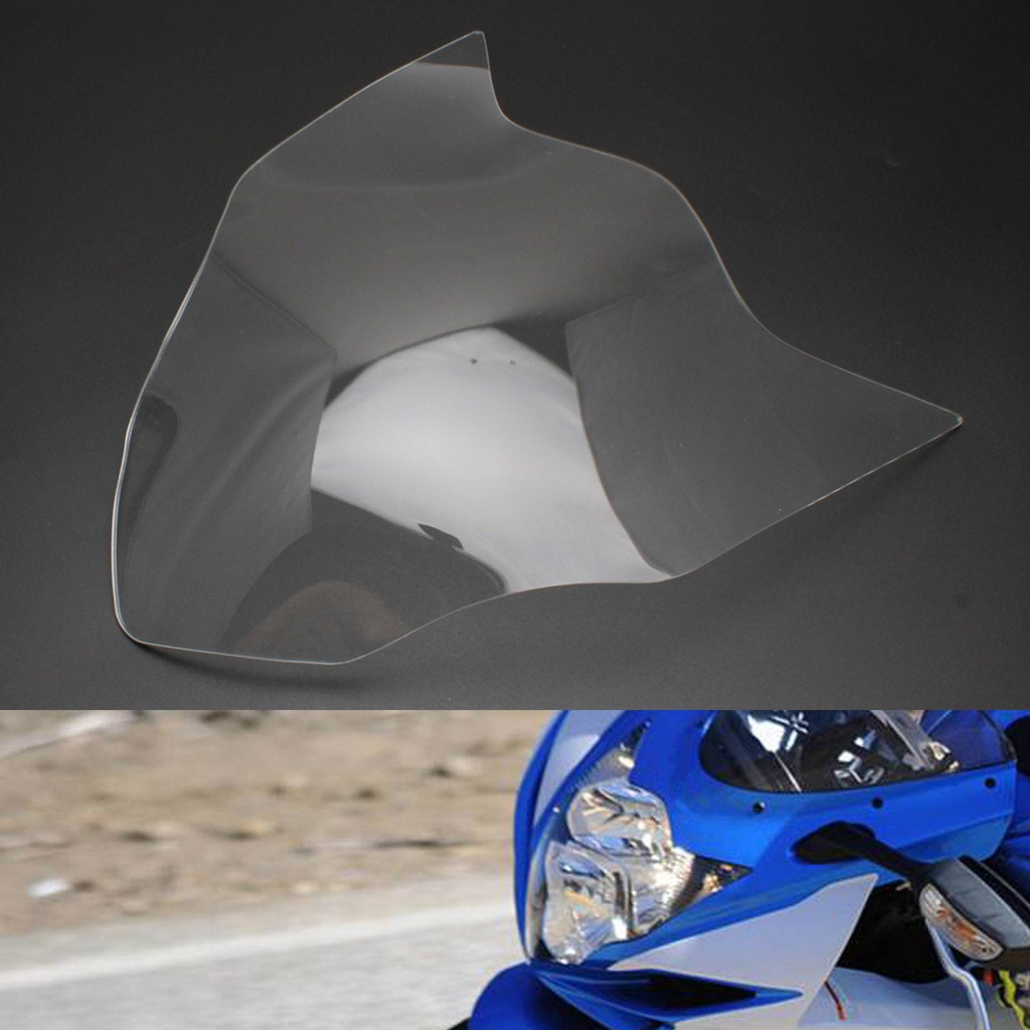 Suzuki Gsx-R 600 Gsx R 600 2014-2020 Protezione Vetro Faro Anteriore