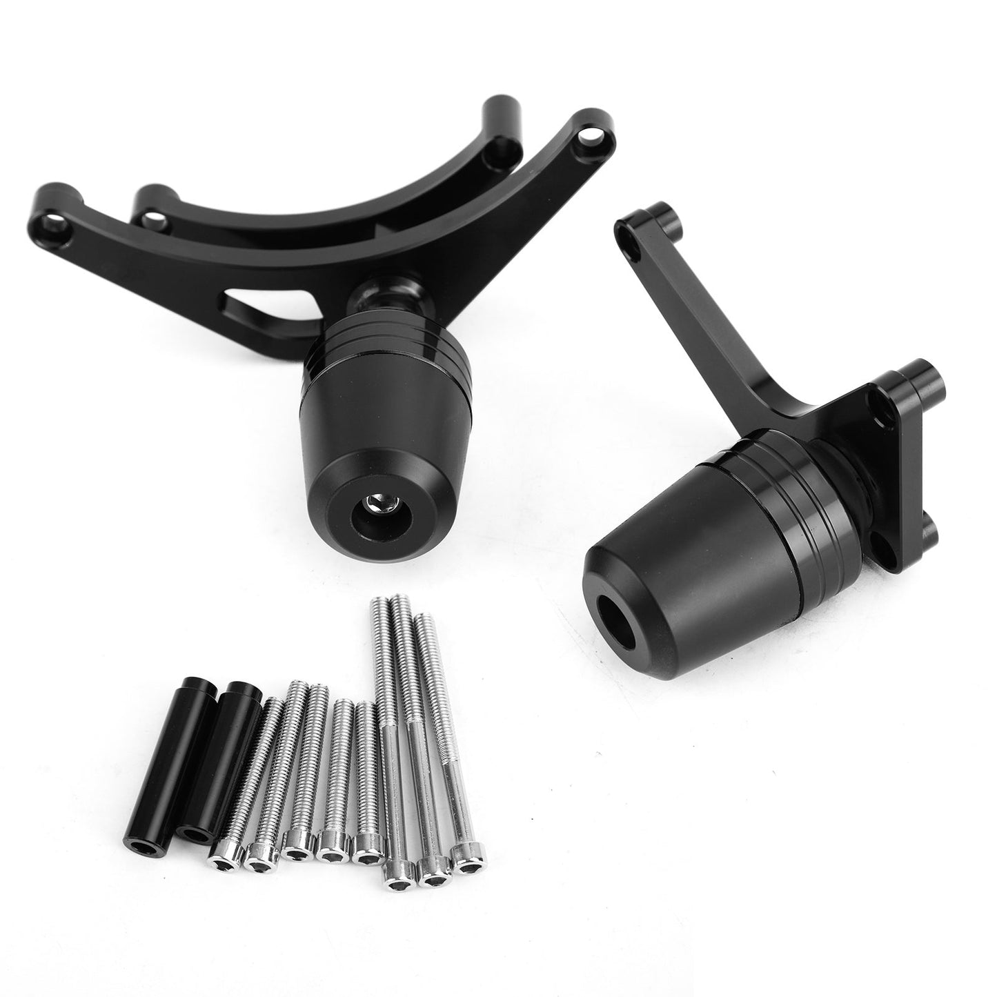Protezioni Telaio Billet ALU Anti Crash Nero Fit per Ducati Supersport 939 17-19 Generico