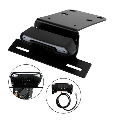 2008-2023 KAWASAKI D-TRACKER-X KLX250 S/SF 300 R/SM Staffa porta targa