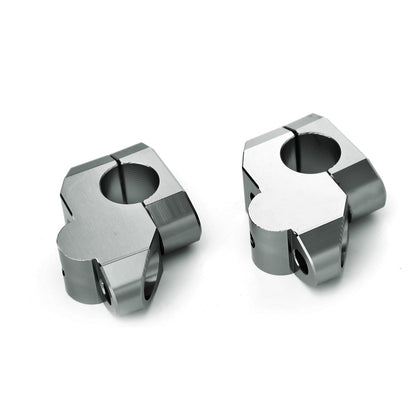 Alluminio billet 7/8" Kit di estensioni per riser manubrio 22mm Per Yamaha Per Honda Per Ducati Per KTM Per Kawasaki Per Suzuki Generico