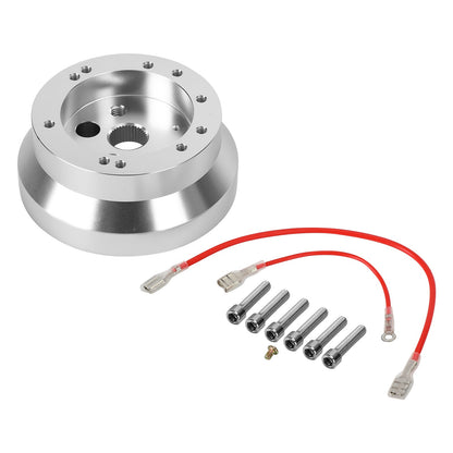 Kit adattatore per mozzo corto lucido per volante a 5 e 6 fori NUOVO per Ididit GM Chevy generico