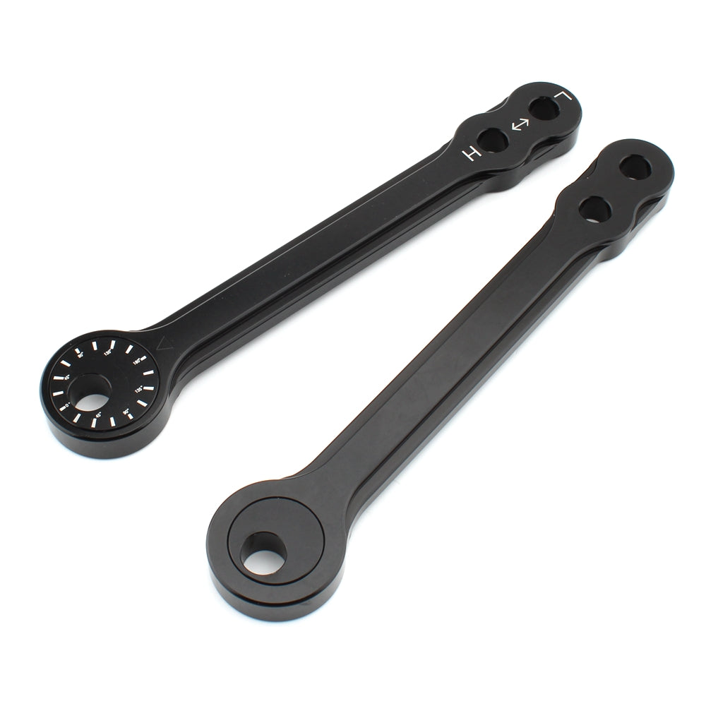 Kawasaki Ninja 400 250 Z400 Z250 13-23 Kit collegamento ribassamento in alluminio CNC 40mm