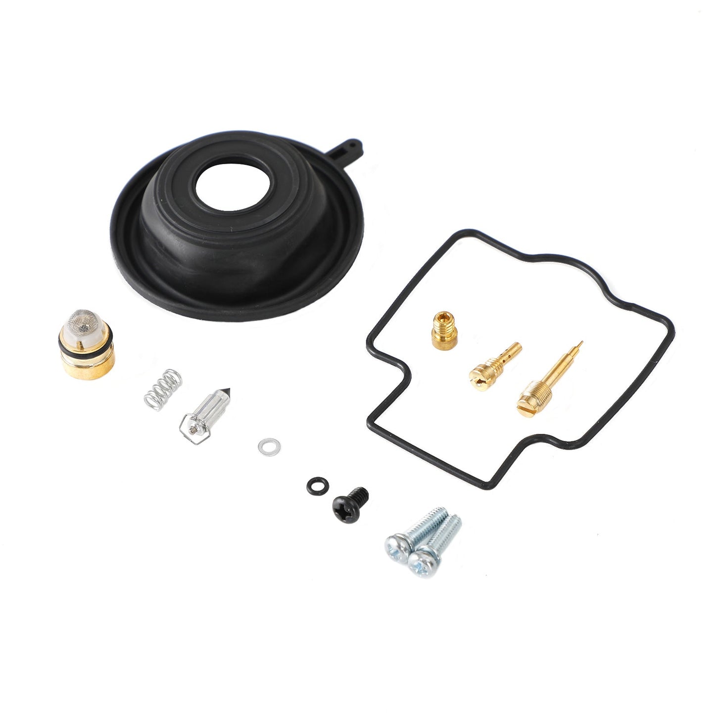 Carburatore Rebuild Kit adatto per Kawasaki ZXR250 1991-1995 ZX250 ZXR250R 1989-1991 Generico