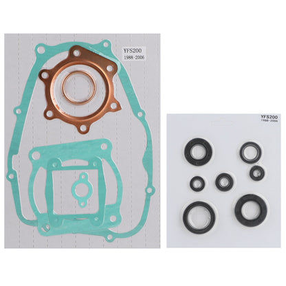 Set completo di guarnizioni motore con paraolio adatto per Yamaha Blaster YFS 200 88-05 generico