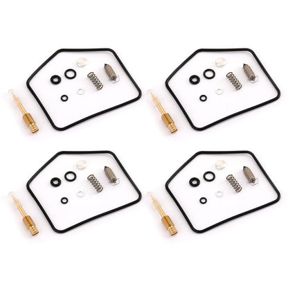 4 kit di riparazione ricostruzione carburatore per cintura Kawasaki LTD KZ 440 AD KZ750 H KZ750E KZ750N generico