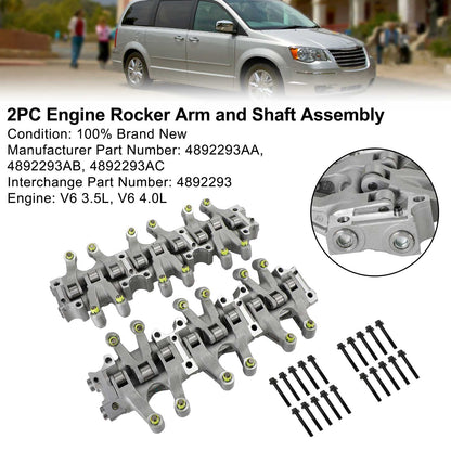 Dodge 2005-2008 Magnum V6 3.5L sia aspirazione e scarico 2PC motore bilanciere e gruppo albero 4892293AC