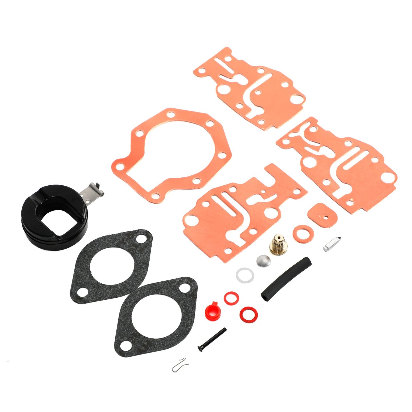 Carburatore Carb Rebuild Kit adatto per Johnson/Evinrude 6 8 9.9 15 20 HP 0439073