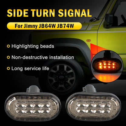 Le migliori offerte per Suzuki Jimny JB64 JB74 Coppia di indicatori di direzione luci di posizione laterali fumé sono su ✓ Confronta prezzi e caratteristiche di prodotti nuovi e usati ✓ Molti articoli con consegna gratis!