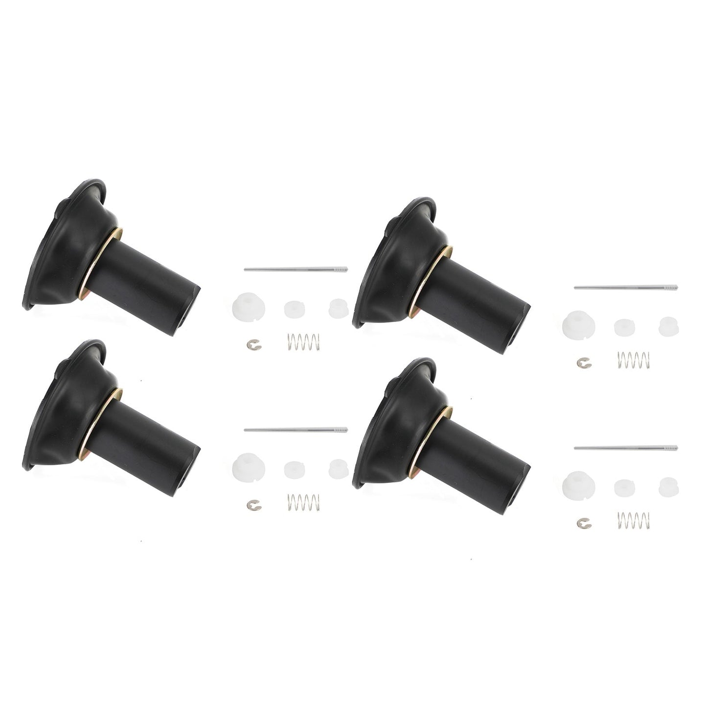 4x kit di riparazione del diaframma dello stantuffo del carburatore adatto per Yamaha XJR400 1993-2000 generico