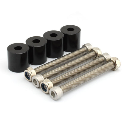 Nero 1" Manubrio Manubrio Riser Kit Fit per Suzuki Hayabusa GSX 1300R 99-19 Generico