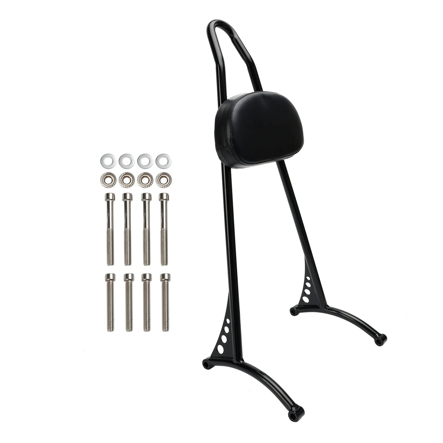 Schienale Sissy Bar passeggero per Sportster Iron 883 1200 XL 48 72 dal 2004 in poi