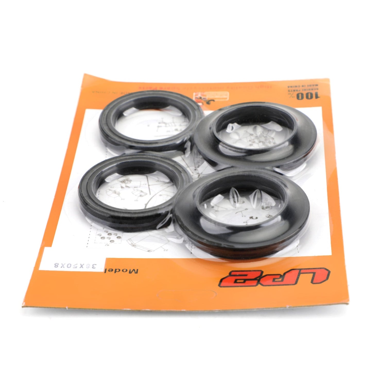 Kit Parapolvere Forcella per Kawasaki ZX500 ZX600 ZX750 ZX900 ZN1100 KZ1000 78-2001 Generico