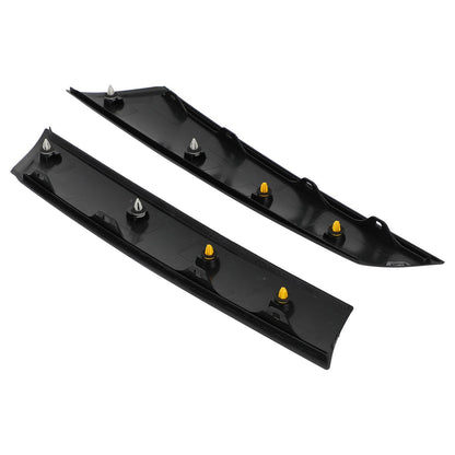 Mini R55 R56 2 x montante anteriore nero per parabrezza 51137272583/84