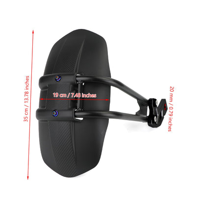 Moto Parafango Posteriore Pneumatico Hugger Parafango per Honda XADV 750 2017-2020 Generico