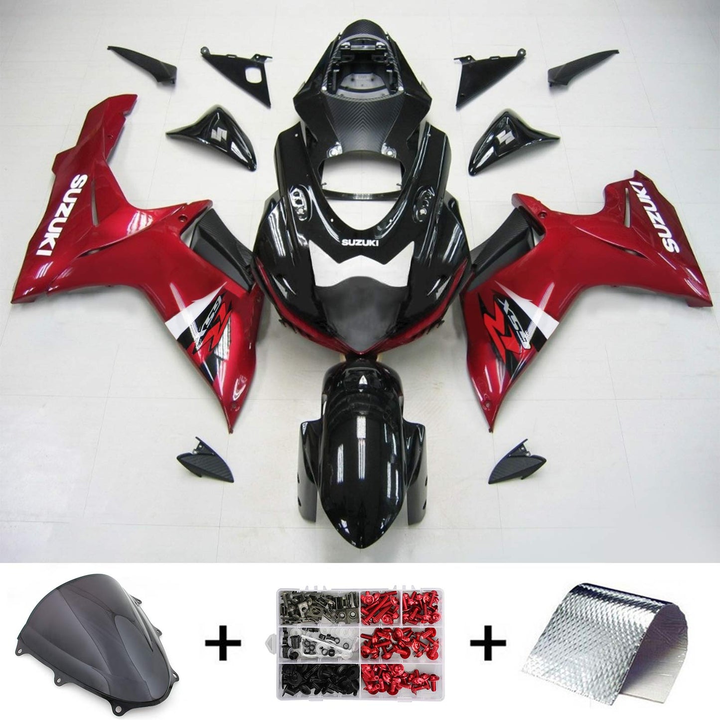 Suzuki GSXR 600/750 2011-2022 Kit carena K11 Carrozzeria Plastica ABS