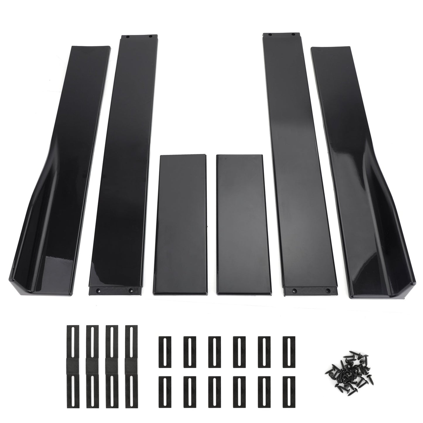 78.7 Universal Side Skirt Extensions Rocker Panel Splitter Lip Polipropilene Generico