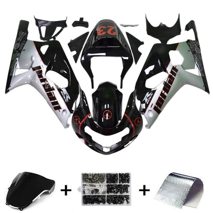 2001-2003 Suzuki GSXR600 GSXR750 2000-2003 K1 Kit carenatura iniezione Carrozzeria