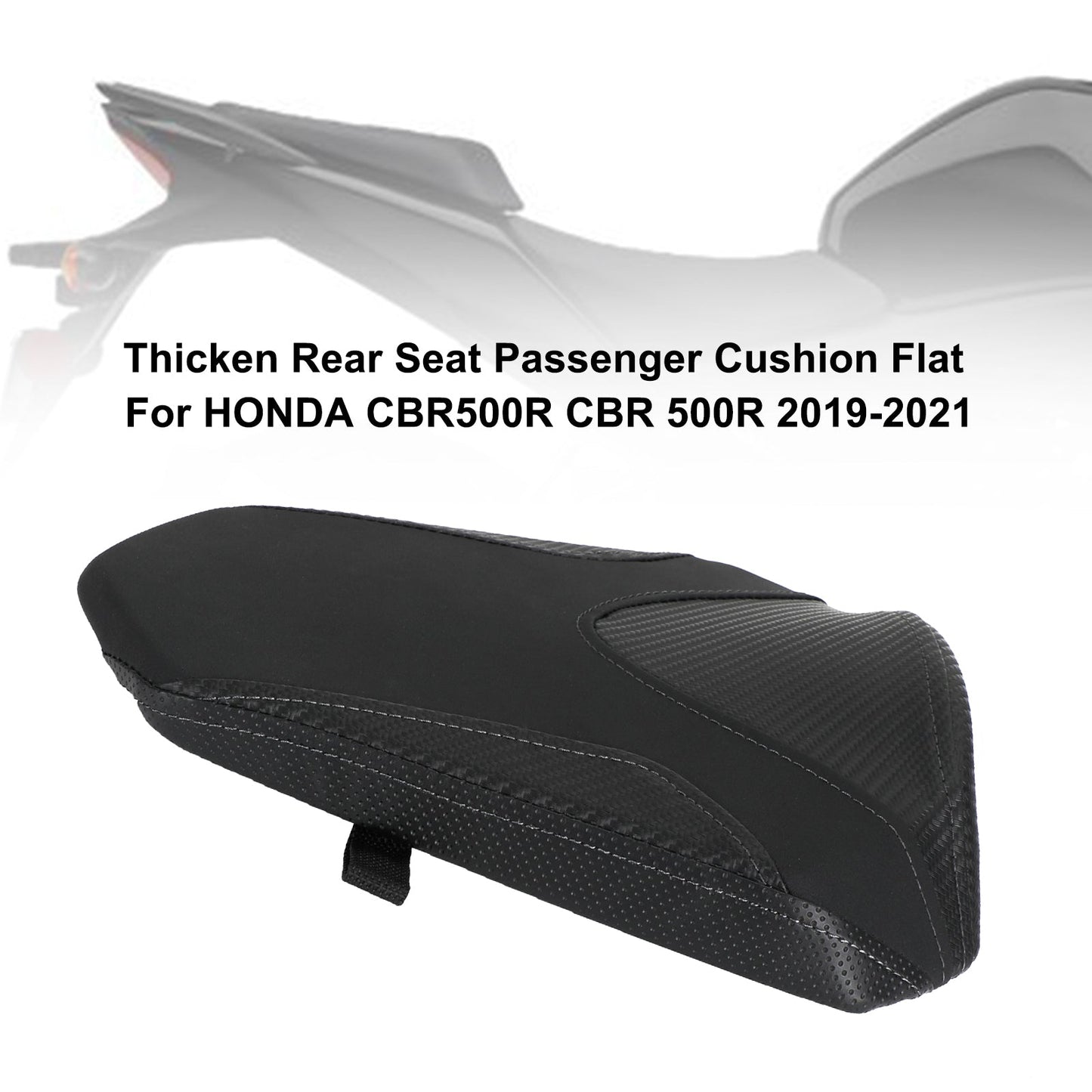 HONDA CBR500R 2019-2021 Cuscino passeggero sedile posteriore addensato piatto
