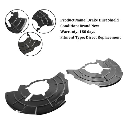 Parapolvere freno anteriore destro + sinistro per Jeep Grand Cherokee Commander 2005-2010
