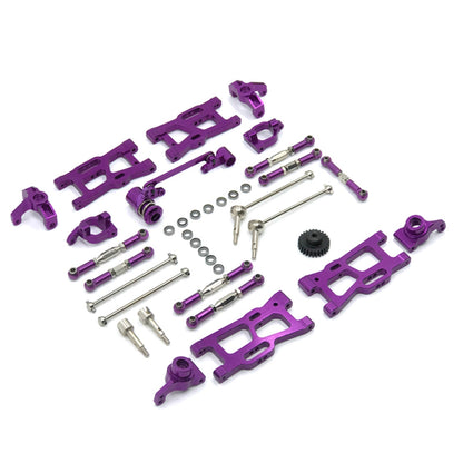 12Pcs Aggiornamenti RC Parti Kit Per Wltoys 144001 144002 124016 124017 124018 124019