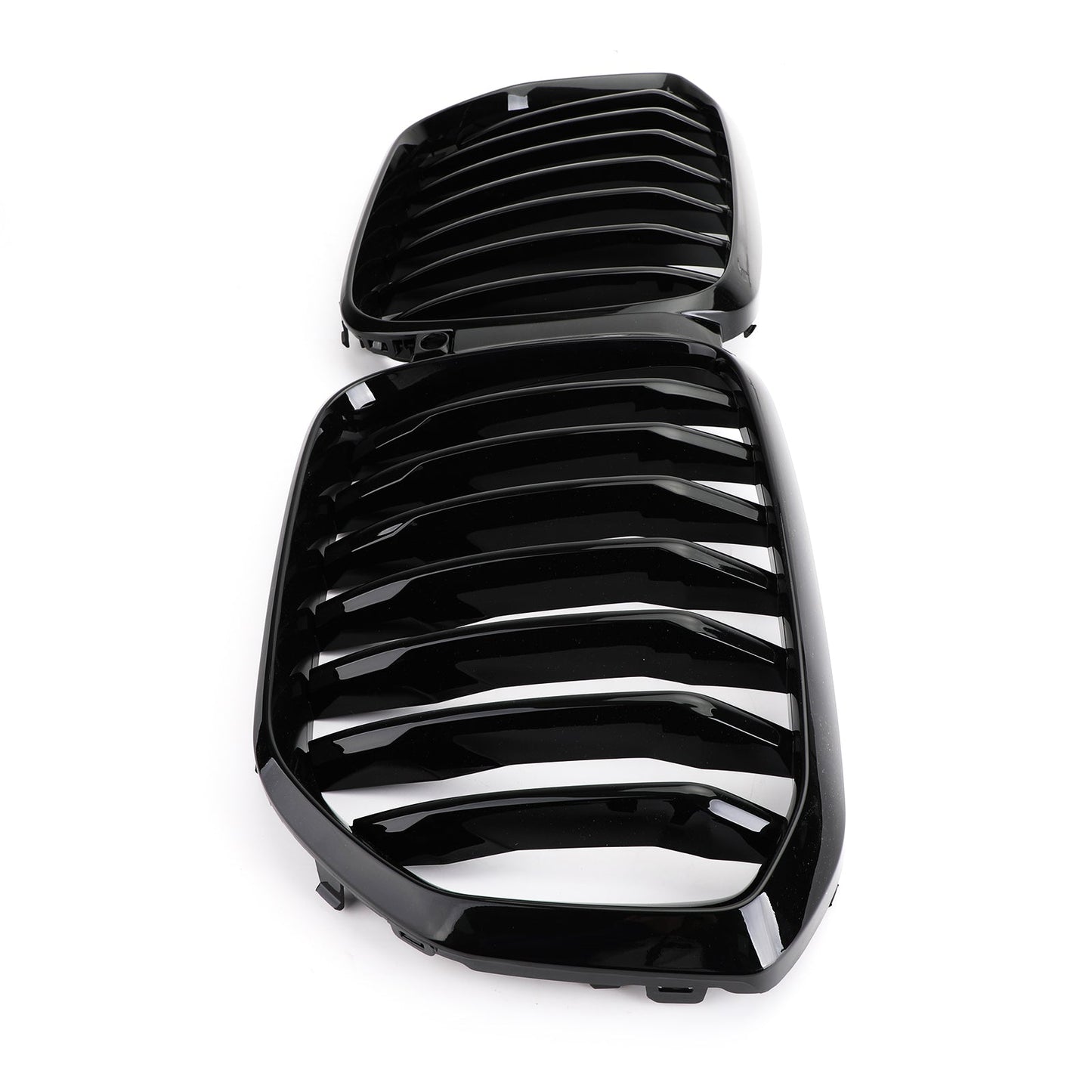 Performance della griglia di grill renale nera lucida lucida per BMW X5 G05 2018-2021