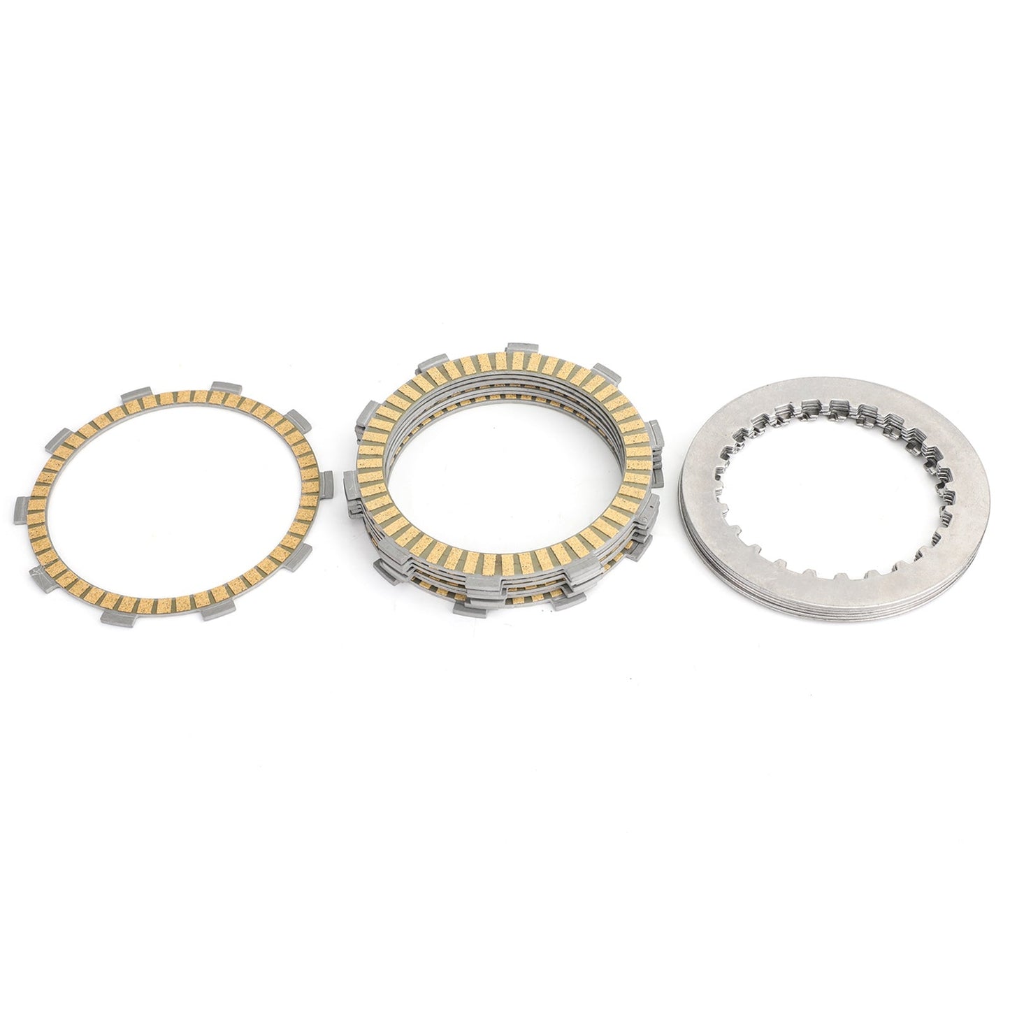 Kit Frizione ferro &amp; Dischi Frizione per Honda NTV NT XL XRV VT 650 700 1988-2014 Generico