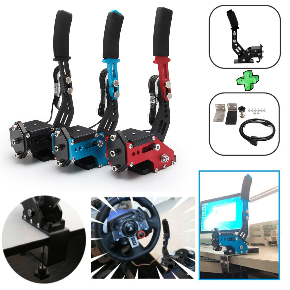 Freno a mano SIM USB 3.0 a 14 bit per supporto volante per giochi di corse G27 / G29 G920 PC