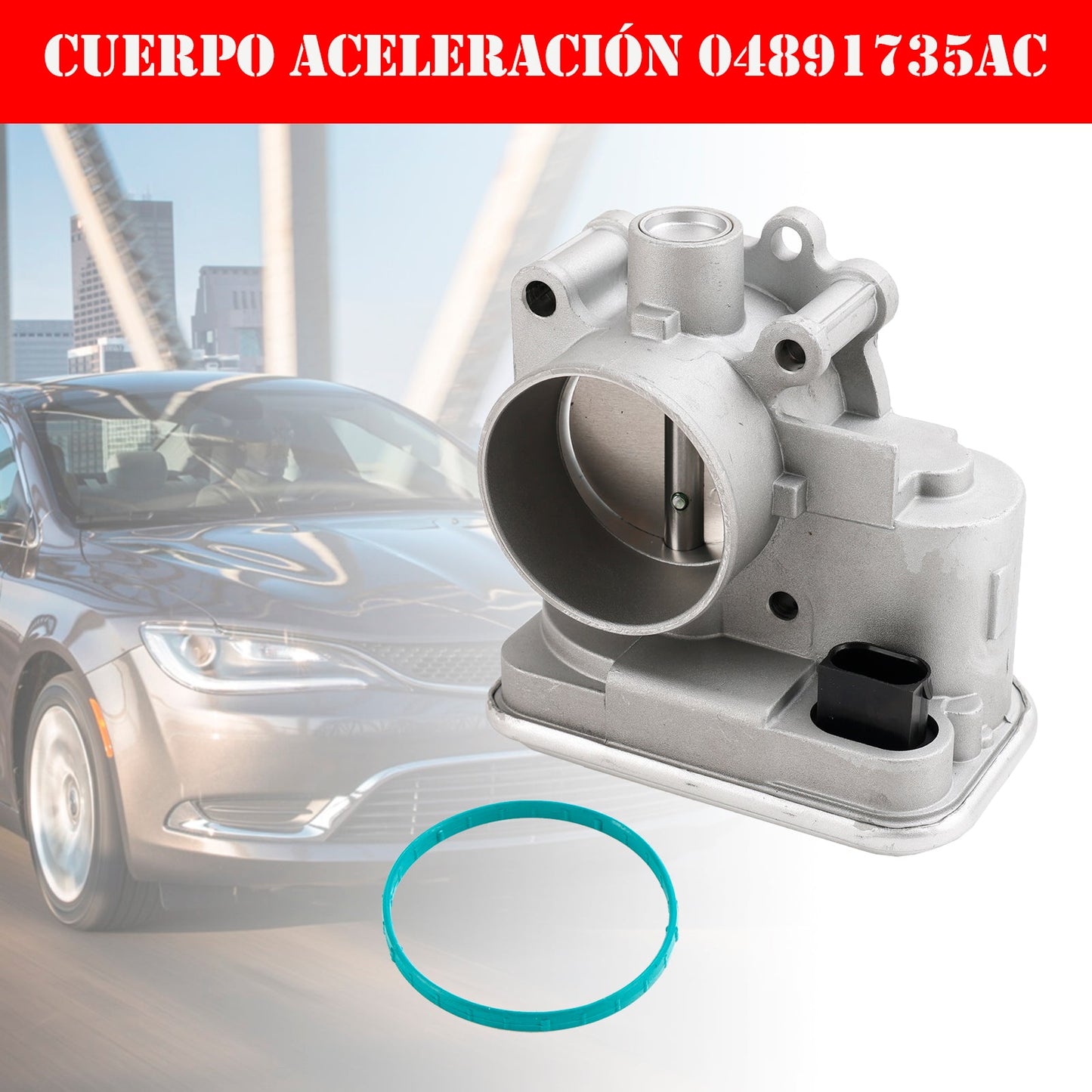 Corpo farfallato Dodge Avenger L4 2.4L 2008-2014 04891735AC
