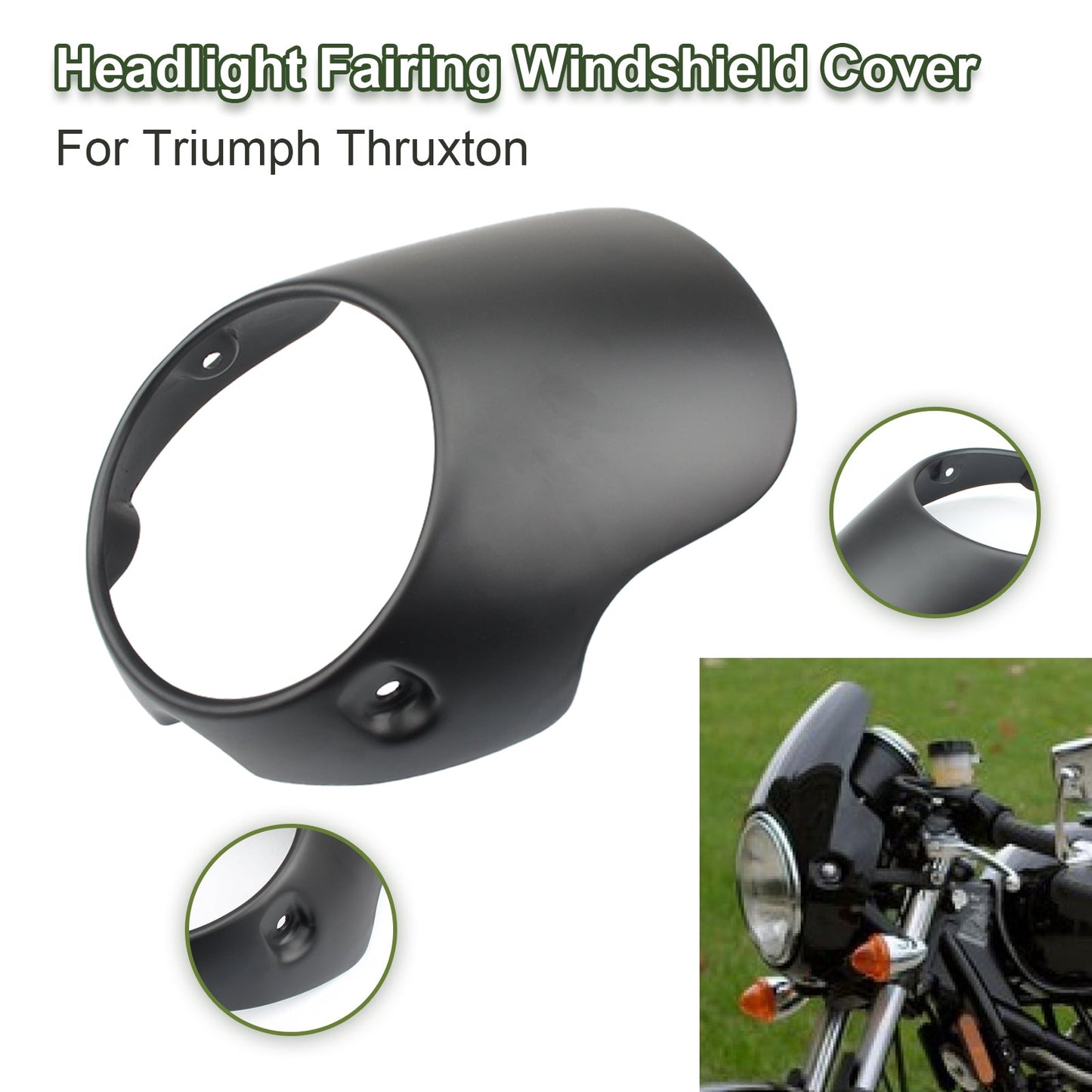 Cupolino Parabrezza Cover Per CB150 Bonneville T100 Monster Generico