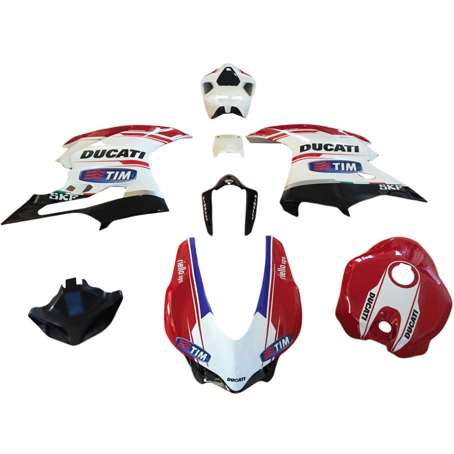 Amotopart Ducati 1299 959 2015-2020 Kit carena Carrozzeria Plastica ABS