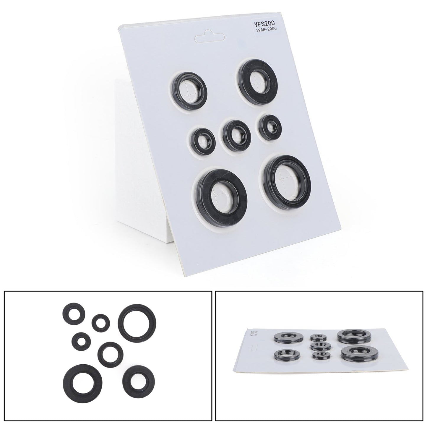 Kit paraolio motore 7 pezzi adatto per Yamaha Blaster 200 YFS200 YFS 200 1988 - 2006 generico