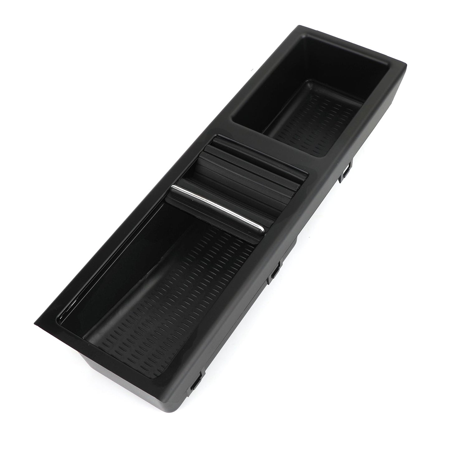 Portabicchieri portaoggetti per console centrale anteriore nero adatto per BMW E46 Serie 3 1998-2007 Generico