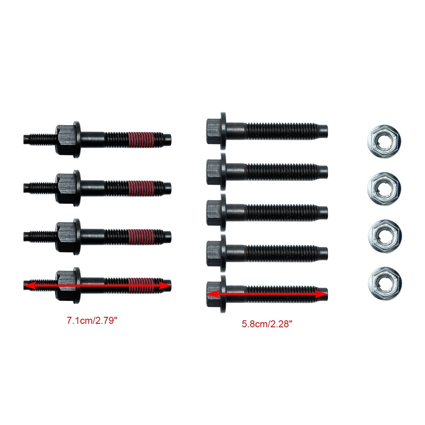Kit hardware collettore di scarico 03309 per Dorman per Ram per Dodge per Jeep