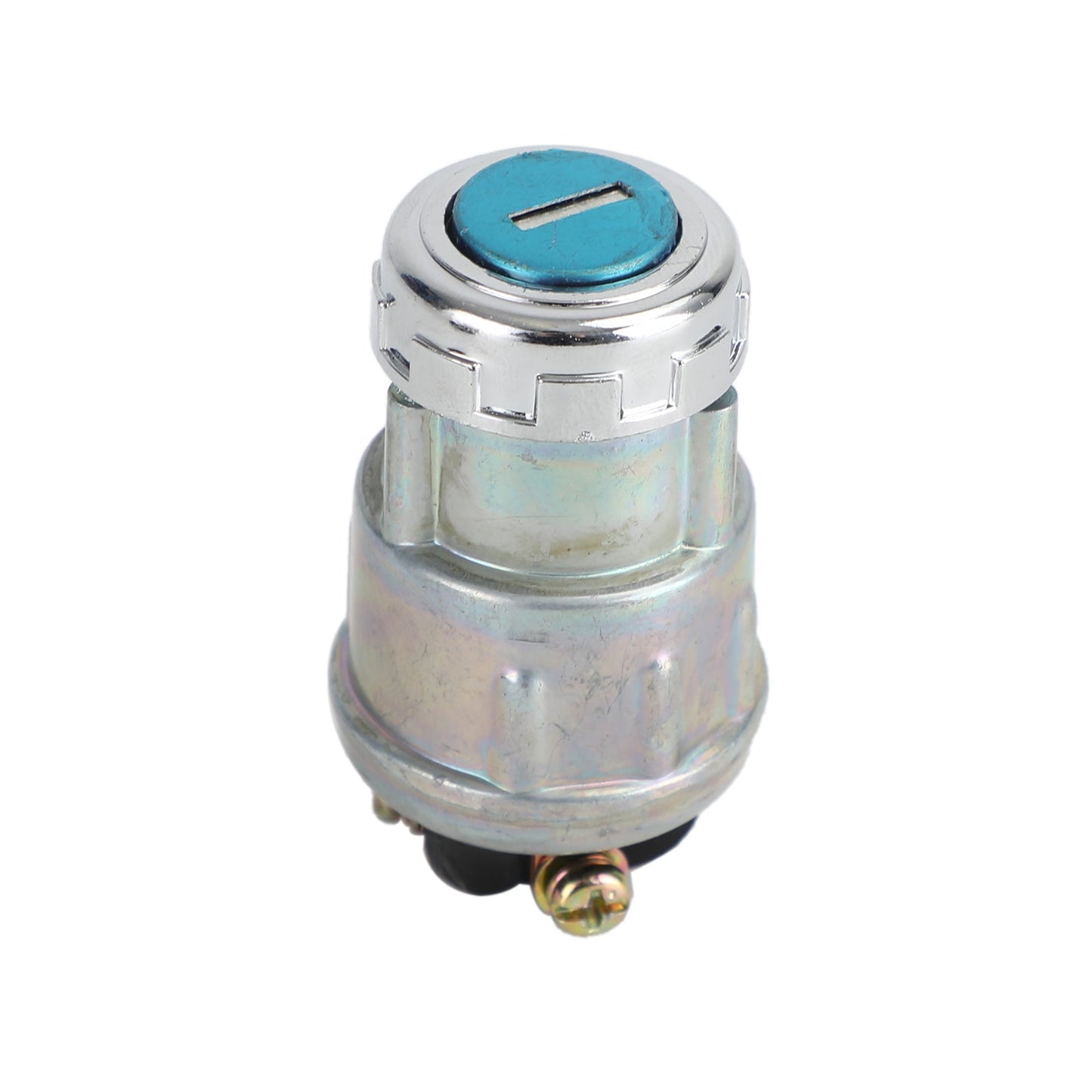 Interruttore a chiave per cilindro di accensione universale Copertura impermeabile 12V 2 chiavi per auto moto barca