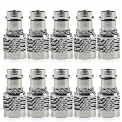 10Pcs Adattatore BNC Femmina Jack A TNC Spina Maschio Connettore RF Dritto F/M