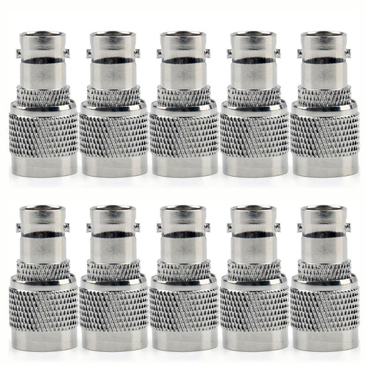 10Pcs Adattatore BNC Femmina Jack A TNC Spina Maschio Connettore RF Dritto F/M