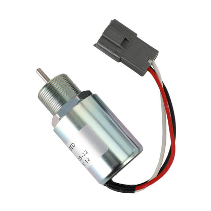 Mitsubishi L3E S3L S4L SA-3725 30A87-20400 Solenoide spegnimento carburante 12V