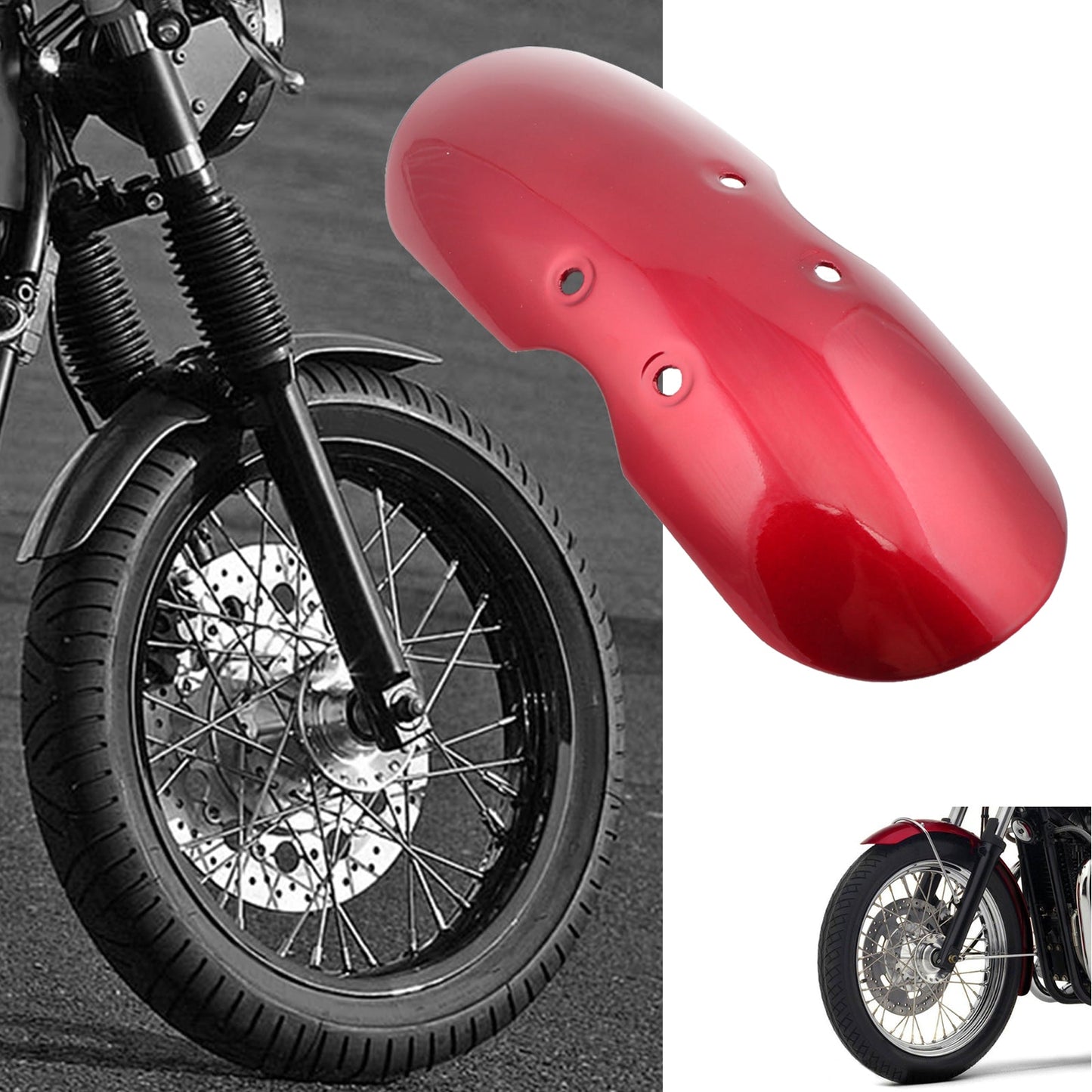 2001-2016 Bonneville T100 Scrambler Thruxton parafango parafango anteriore