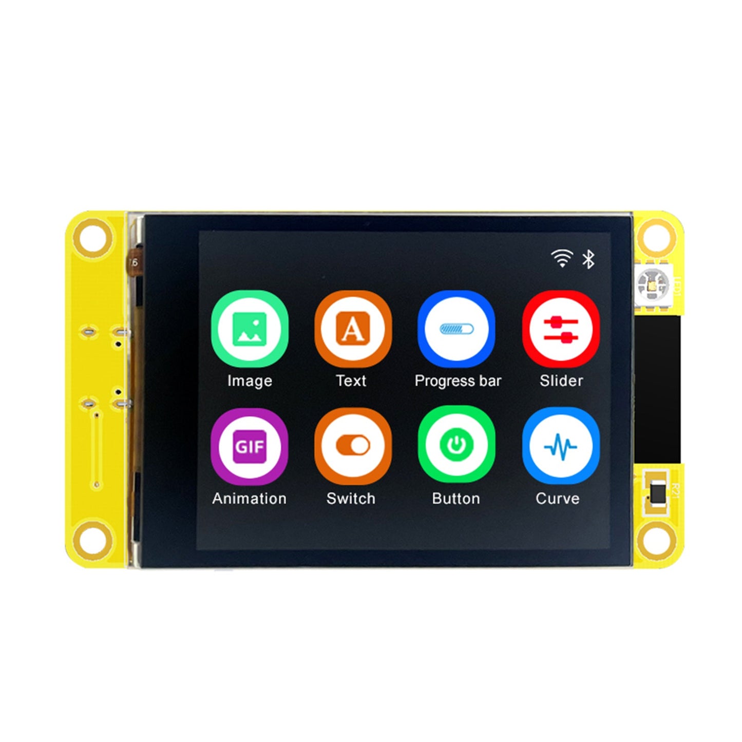 Scheda di sviluppo ESP32 Display WiFi Bluetooth Touch Screen LVGL CPU dual-core