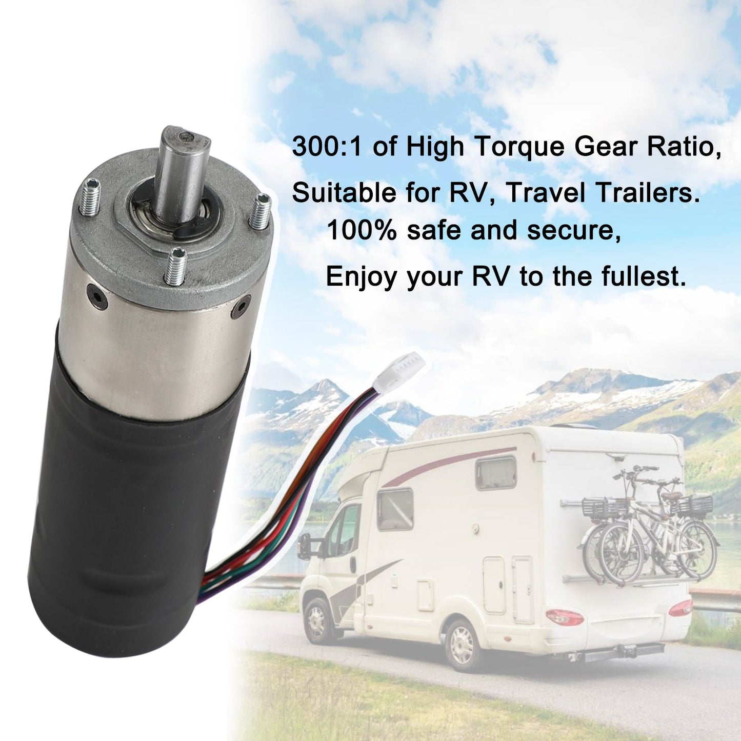 300:1 236575 RV In-Wall Slide-Out IG-42 Motore 10mm Per Lippert Schwintek