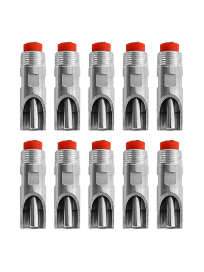 10 pezzi di abbeveratoi per abbeveratoi in acciaio inossidabile con filettatura NPT da 1/2 "maiale automatico Fedex Express