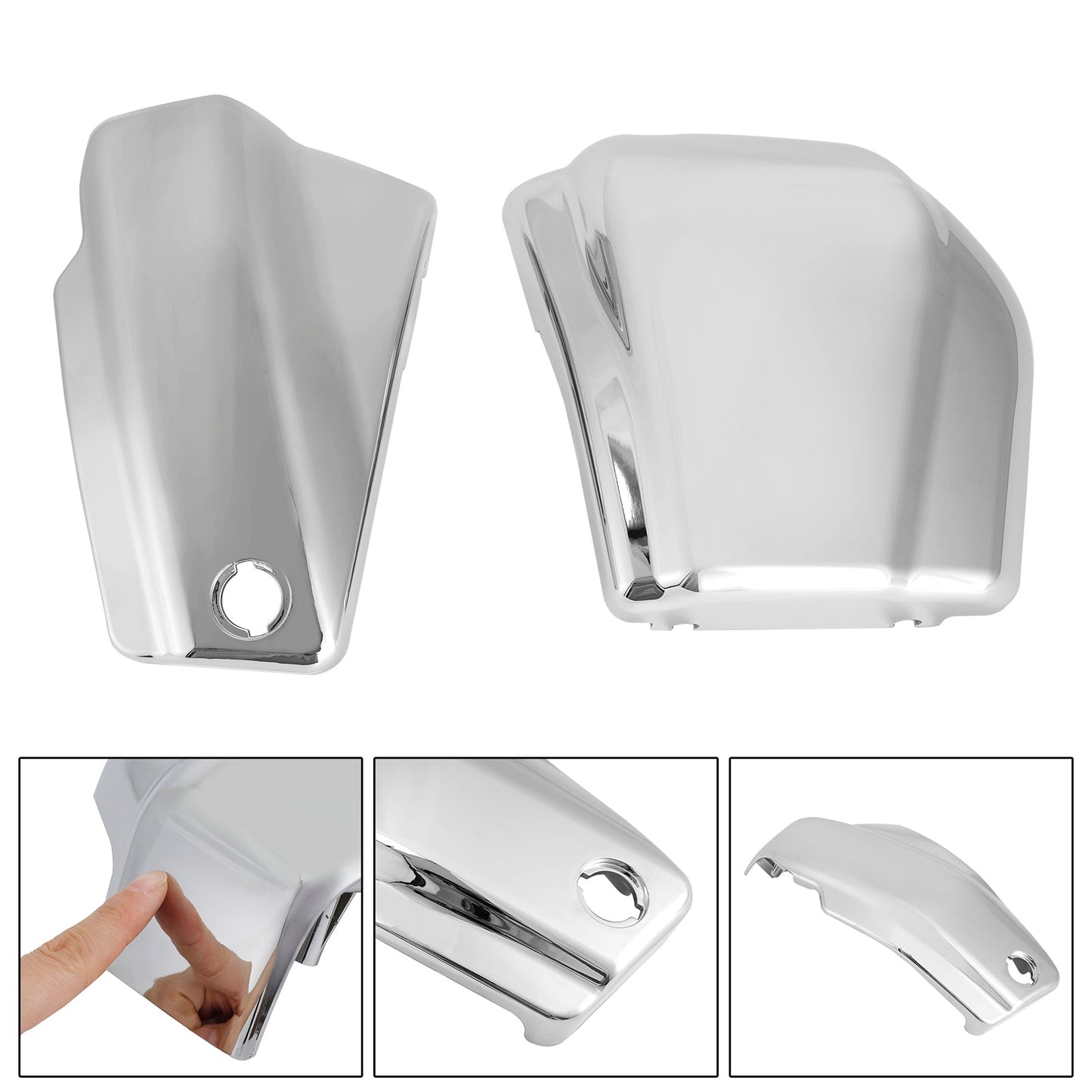 Coperchio laterale batteria Yamaha V-STAR 1100 XVS1100 Classic 1999-2011