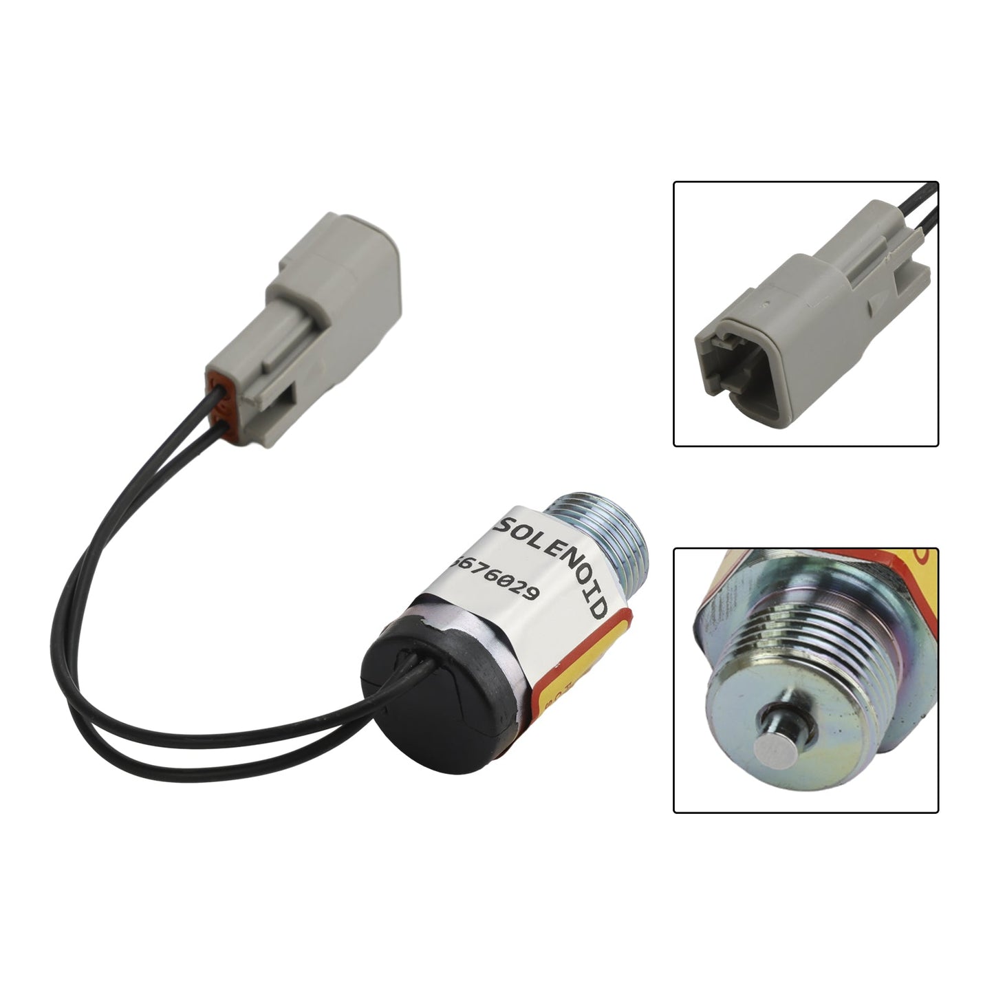 Solenoide di blocco bobina 6676029 compatibile con Bobcat 751 753 763 773 863 873 883