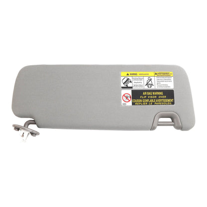 Toyota Highlander 2014-2019 Visiera parasole sinistra con Vanity grigio chiaro 74320-0E074-B0