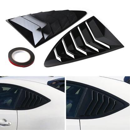 Feritoia per finestrino laterale nero lucido per 2013-2018 Scion FRS BRZ Toyota 86 GT86 generico