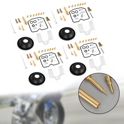 4X Carburatore Carb Rebuild Kit adatto per Kawasaki Zephyr ZR750-H / ZR-7 / ZR-7S Generico