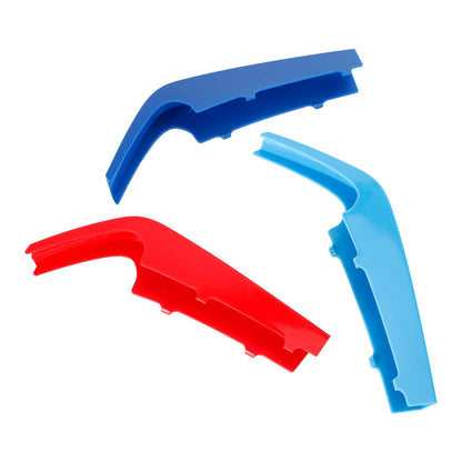 BMW Serie 3 2023 Griglia anteriore tricolore Strisce di copertura per griglia Clip Trim